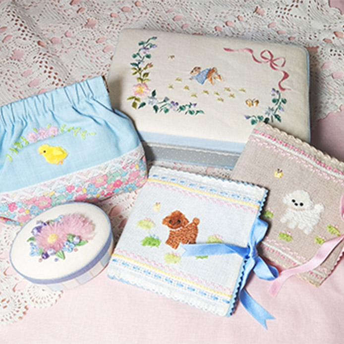 刺繍boxと小物
